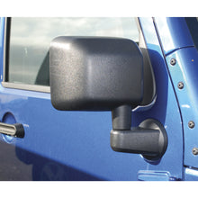 Load image into Gallery viewer, ~(11.5-Lbs.-16X14x10)~-Highrock-4X4-Mirror-Replacement-Set-Black-Jeep-07-17-Wrangler-2-Dr4-Dr;-Abs-Composite;-Factory-Design-Of-07-17-Jk-(Solid-Arm)