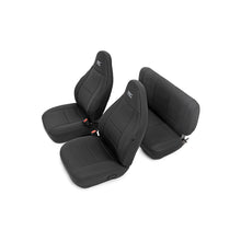 Load image into Gallery viewer, ~(11.8-Lbs.-27X20x8)~-Jeep-Neoprene-Seat-Cover-Set-Black-[97-02-Wrangler-Tj]