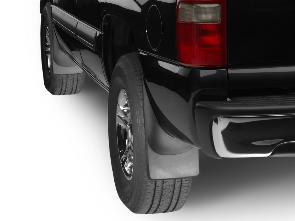 Weathertech 110006-120006 MudFlap No-Drill DigitalFit® MudFlap Kit for Select Chevrolet Avalanche 1500, Chevrolet Avalanche 2500, Chevrolet Silverado 1500, Chevrolet Silverado Classic, Chevrolet Silverado HD, Chevrolet Silverado HD Classic, Chevrolet