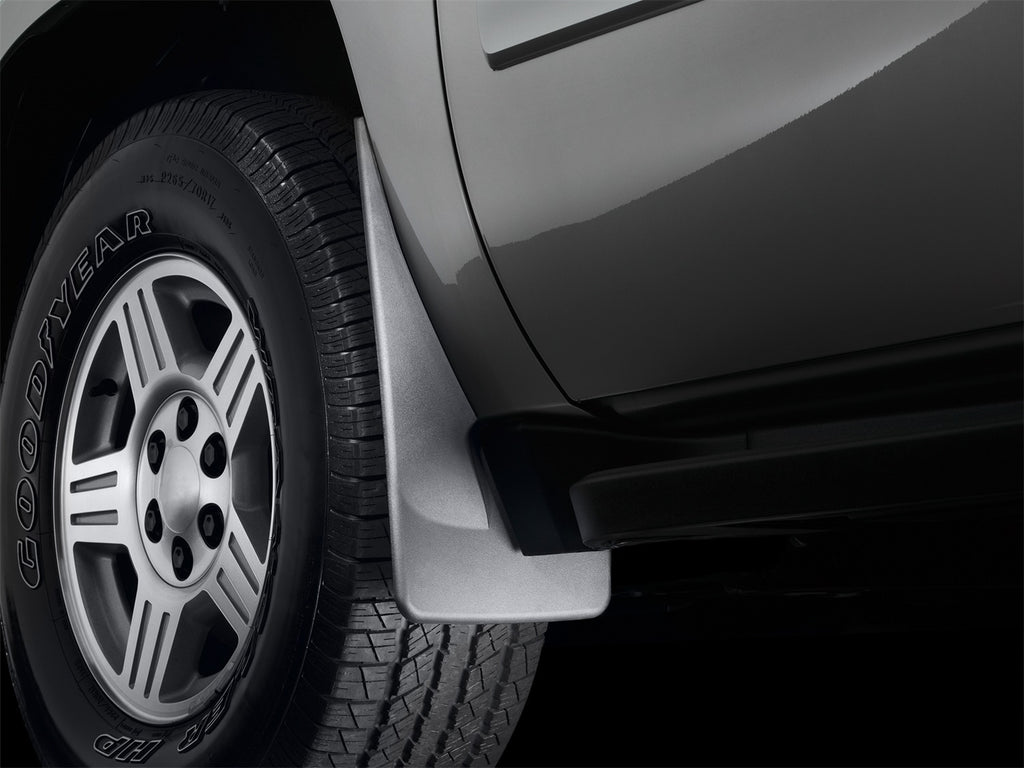 Weathertech 110008 MudFlap No-Drill DigitalFit® for Select Cadillac Escalade, Cadillac Escalade ESV, Cadillac Escalade EXT, Chevrolet Avalanche, Chevrolet Suburban 1500, Chevrolet Suburban 2500, Chevrolet Tahoe, GMC Yukon, GMC Yukon XL 1500, GMC Yukon XL