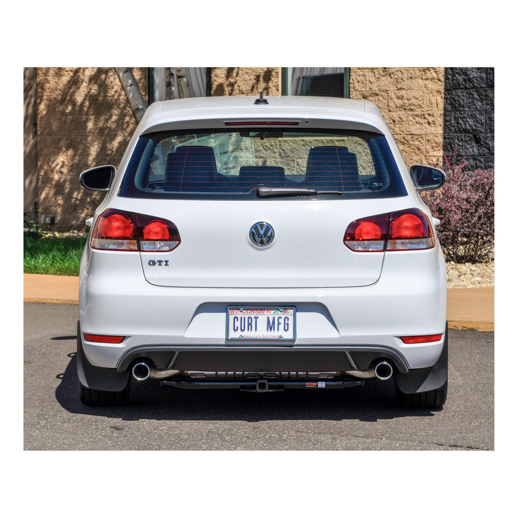 CURT 11000 Class 1 Trailer Hitch, 1-1/4" Receiver, Select Volkswagen Golf, GTI