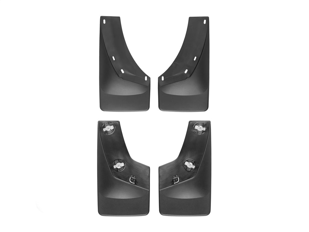 Weathertech 110010-120010 MudFlap No-Drill DigitalFit® MudFlap Kit for Select Chevrolet Silverado 1500, Chevrolet Silverado HD, Chevrolet Silverado HD