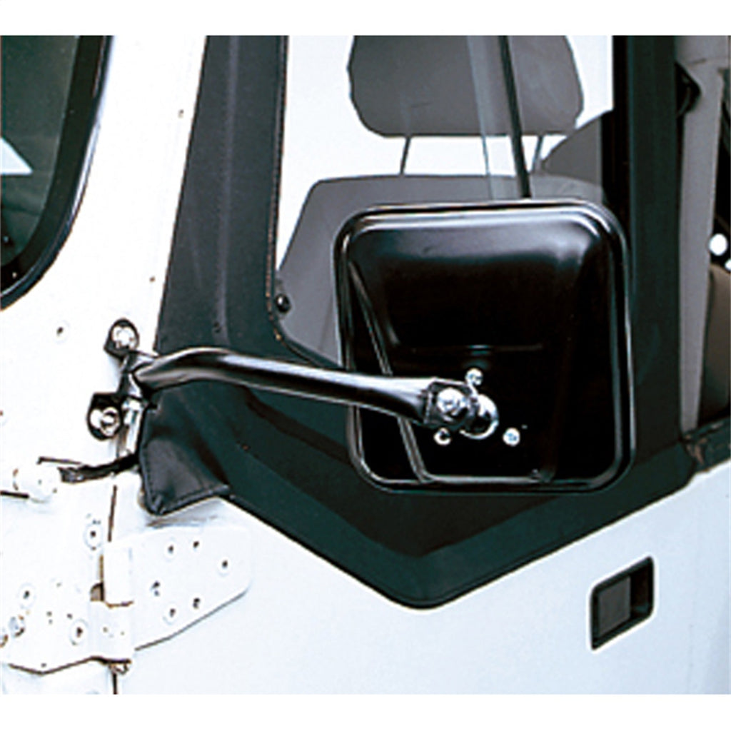 Rugged Ridge 11001.08 CJ Style Mirror for Select Jeep TJ, Jeep Wrangler