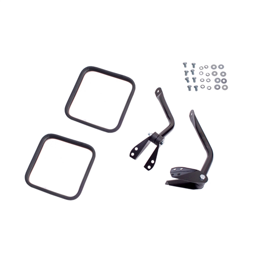 Omix 11001.11 Door Mirror Kit for Select Jeep CJ5, Jeep CJ5A, Jeep CJ6, Jeep CJ6A, Jeep CJ7, Jeep Scrambler, Jeep Willys
