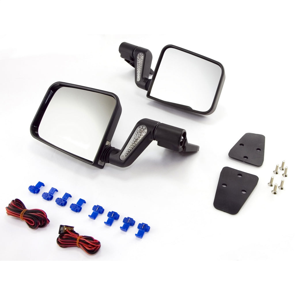 Rugged Ridge 11002.20 Heated Mirror for Select Jeep TJ, Jeep Wrangler, Jeep Wrangler JK