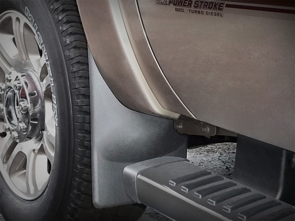 Weathertech 110031 MudFlap No-Drill DigitalFit® for Select Ford F-250 Super Duty, Ford F-350 Super Duty, Ford F-450 Super Duty, Ford F-550 Super Duty