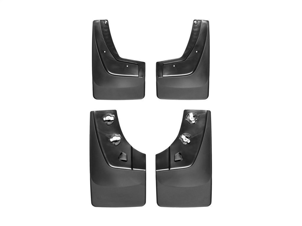 Weathertech 110036-120036 MudFlap No-Drill DigitalFit® MudFlap Kit for Select GMC Sierra 1500, GMC Sierra Limited, GMC Sierra HD, GMC Sierra HD