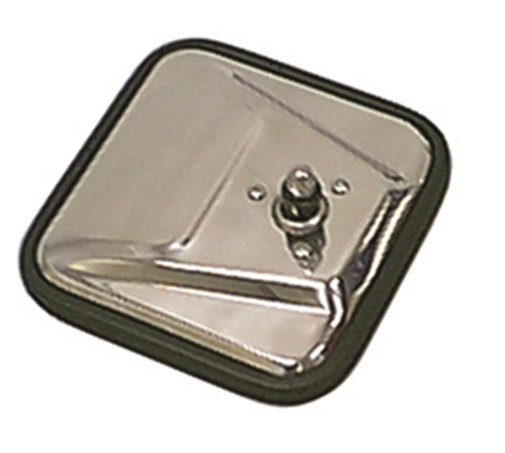 Rugged Ridge 11006.01 Replacement Mirror Square Head for Select Jeep CJ3, Jeep CJ5, Jeep CJ6, Jeep CJ7, Jeep Scrambler, Jeep Willys