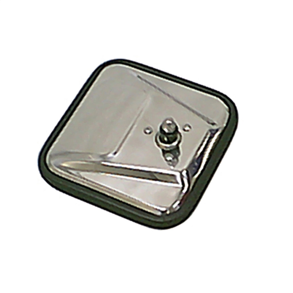 Rugged Ridge 11006.02 Replacement Mirror Square Head for Select Jeep CJ3, Jeep CJ5, Jeep CJ6, Jeep CJ7, Jeep Scrambler, Jeep Willys