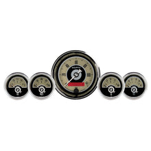 Load image into Gallery viewer, AutoMeter 1100 GAUGE KIT, 5 PC., 3 3/8" &amp; 2 1/16", ELEC. SPEEDOMETER, CRUISER AD