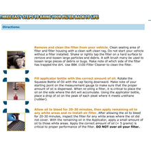 Load image into Gallery viewer, BBK Performance Parts 1100 BBK AIR FILTER CLEANER &amp; BLUE RE-OILING KIT - UNIVERSAL