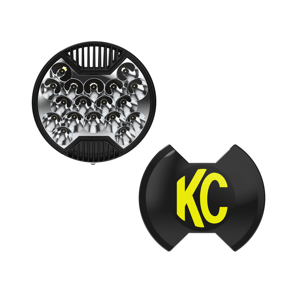 KC HiLiTES 1101 SlimLite 8" LED - Single Light - 138W Spot Beam