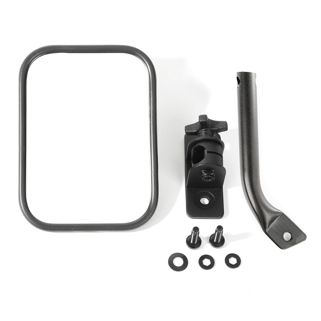 Rugged Ridge 11025.20 Stubby Trail Mirror for Select Jeep TJ, Jeep Wrangler, Jeep Wrangler JK