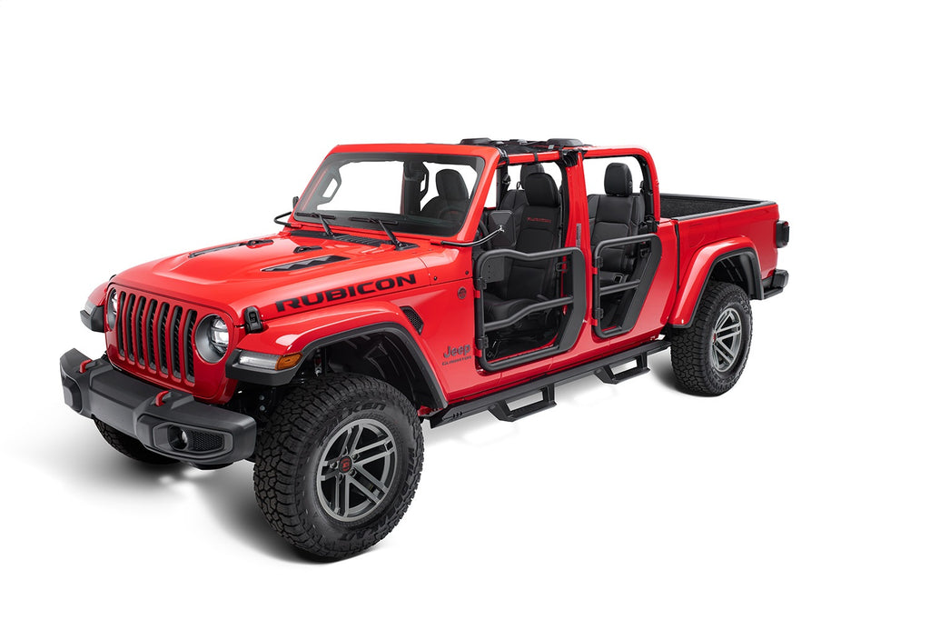 Rugged Ridge 11025.24 Rectangular Trail Mirror for Select Jeep Gladiator, Jeep Wrangler