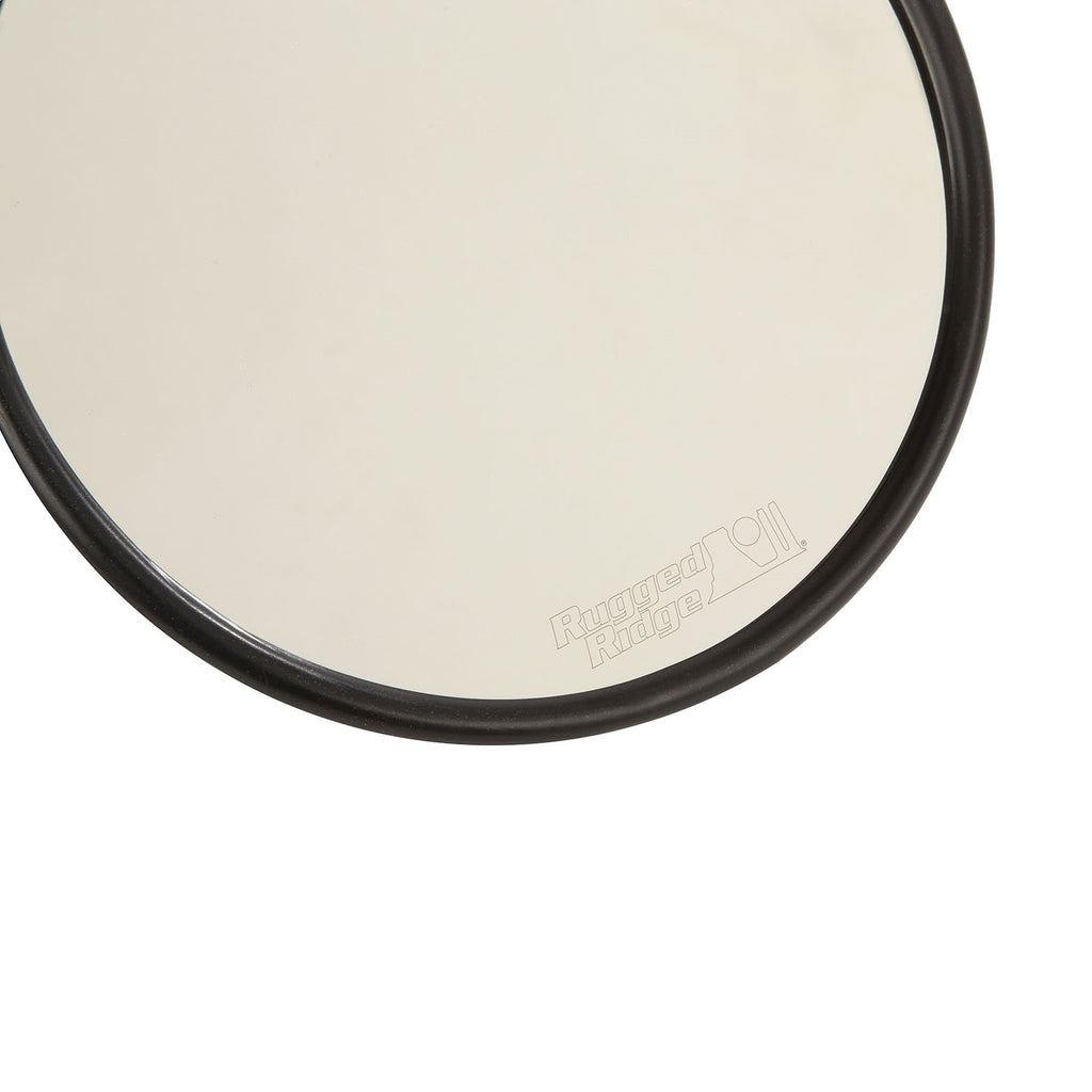 Rugged Ridge 11025.25 Round Trail Mirror Kit for Select Jeep Gladiator, Jeep Wrangler
