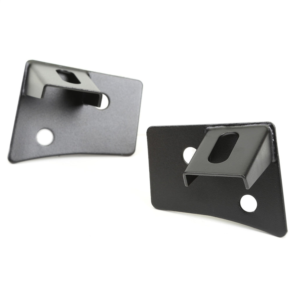 Rugged Ridge 11027.04 Windshield Auxiliary Light Brackets for Select Jeep Wrangler, Jeep Wrangler JK
