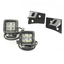 Load image into Gallery viewer, Rugged Ridge 11027.10 Windshield Bracket LED Light Kit for Select Jeep Wrangler, Jeep Wrangler JK