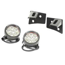 Load image into Gallery viewer, Rugged Ridge 11027.11 Windshield Bracket LED Light Kit for Select Jeep Wrangler, Jeep Wrangler JK