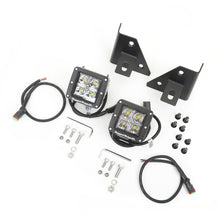 Load image into Gallery viewer, Rugged Ridge 11027.12 Windshield Bracket LED Light Kit for Select Jeep CJ5, Jeep CJ7, Jeep Scrambler, Jeep Wrangler