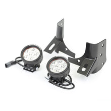 Load image into Gallery viewer, Rugged Ridge 11027.13 Windshield Bracket LED Light Kit for Select Jeep TJ, Jeep Wrangler