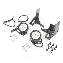 Load image into Gallery viewer, Rugged Ridge 11027.13 Windshield Bracket LED Light Kit for Select Jeep TJ, Jeep Wrangler