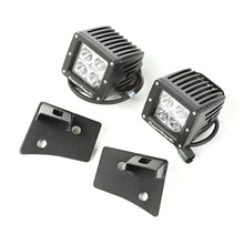 Load image into Gallery viewer, Rugged Ridge 11027.16 Windshield Bracket LED Light Kit for Select Jeep Wrangler, Jeep Wrangler JK