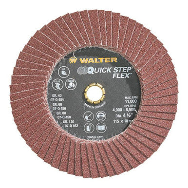 Walter 07Q458 4-1/2 GR80 QS Flap Disc