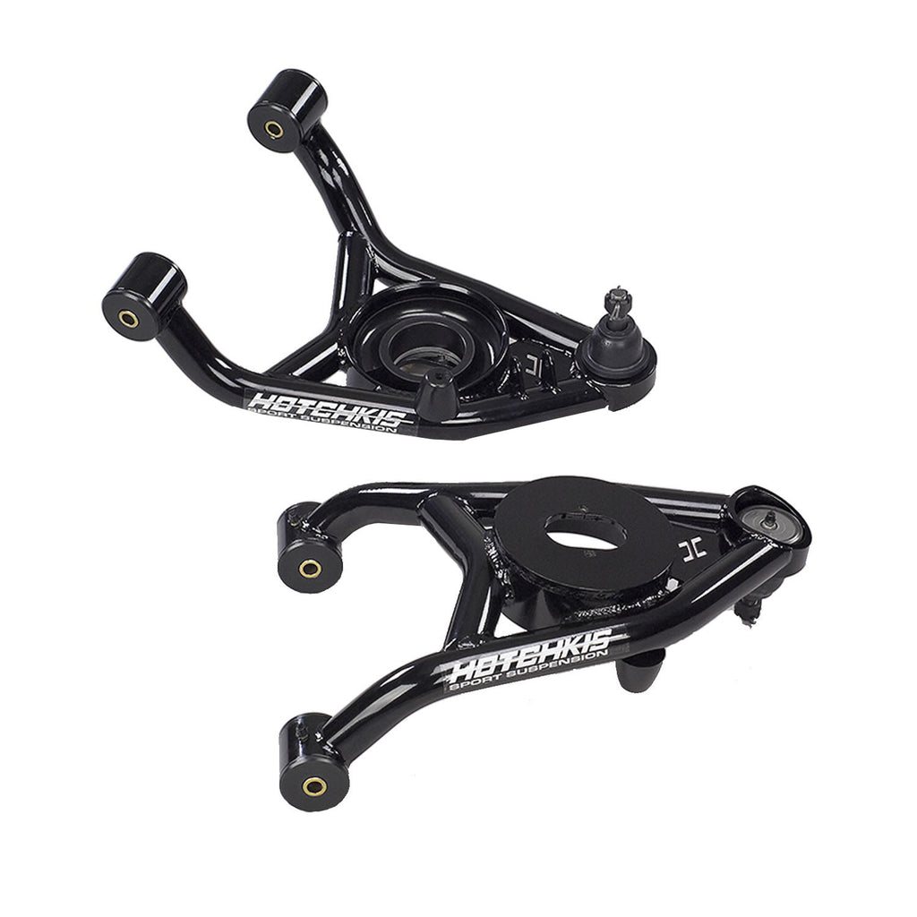 Hotchkis Performance 1104-B 64-72 GM A-Body Tubular Lower Control Arms w/ Balljoint for B or F-Body Spindle for Select Buick Skylark, Chevrolet Chevelle, Chevrolet El Camino, Chevrolet Monte Carlo, Oldsmobile 442, Oldsmobile Cutlass, Oldsmobile F85,
