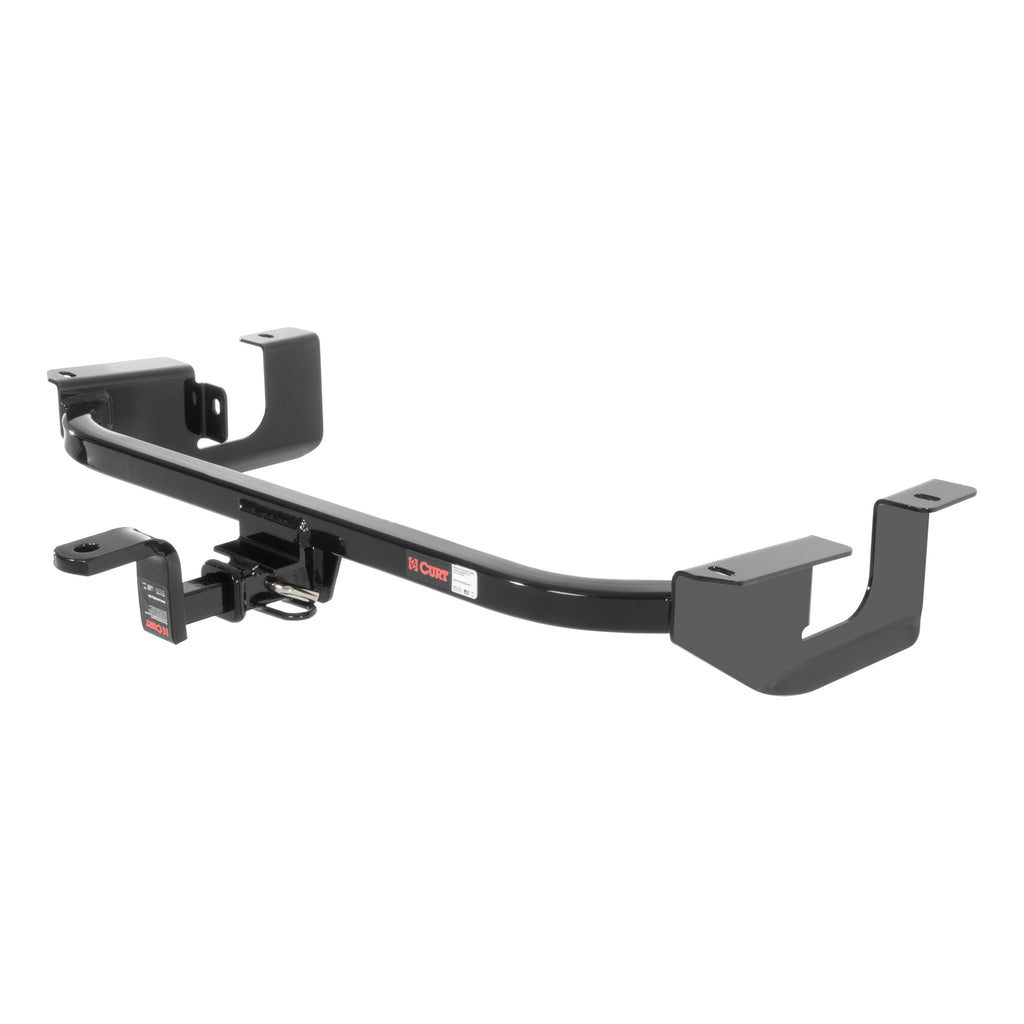 CURT 110553 Class 1 Trailer Hitch; 1-1/4in. Ball Mount; Select Ford Fiesta - Truck Part Superstore