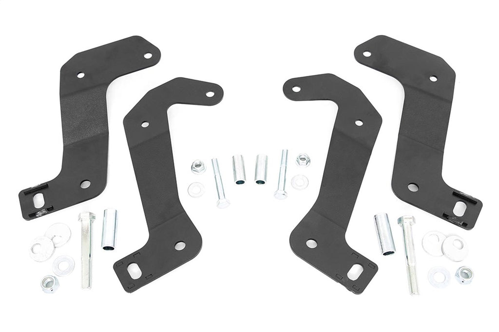 Rough Country 110602 Control Arm Relocation Brackets for Select Jeep Gladiator, Jeep Wrangler