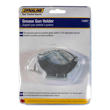Dynaline 11077 Grease Gun Holder Bracket For guns w/ 2-1/4" Dia. barrel