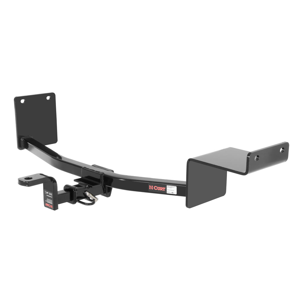 CURT 110943 Class 1 Trailer Hitch, 1-1/4" Ball Mount, Select Hyundai Accent, Kia Rio