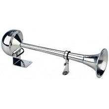 Load image into Gallery viewer, Wolo Horns 115 THE PERSUADER- High Tone Stainless Seel Trumpet 304 Non-Magnetic Grade with Bright Polished Finish. 12 Volt