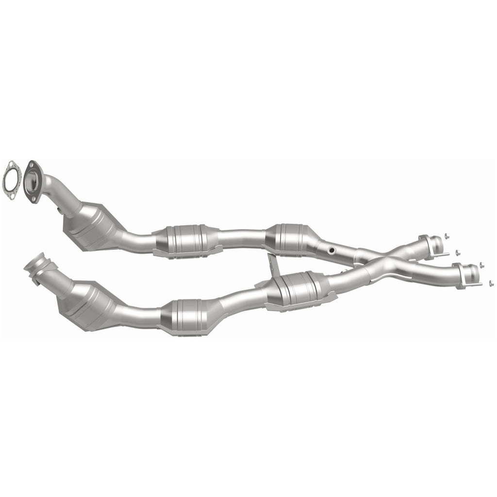 MagnaFlow Exhaust Products 441115 California CARB Direct-Fit Catalytic Converter for Select Ford Mustang