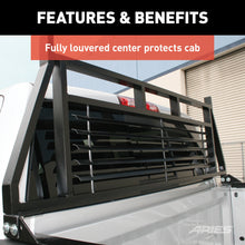 Load image into Gallery viewer, ARIES 111000 Classic Black Steel Headache Rack; Select Chevrolet; Ford; Dodge; GMC; Ram - Truck Part Superstore