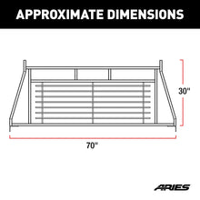 Load image into Gallery viewer, ARIES 111001 Classic Black Steel Headache Rack, Select Ford F-250, F-350, F-450 Super Duty for Select Ford F-250