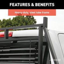 Load image into Gallery viewer, ARIES 111001 Classic Black Steel Headache Rack, Select Ford F-250, F-350, F-450 Super Duty for Select Ford F-250