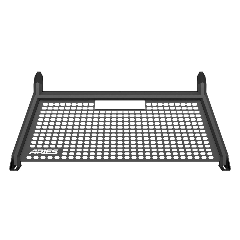 ARIES 1110102 AdvantEDGE Black Aluminum Headache Rack; Select Ford F-150 - Truck Part Superstore