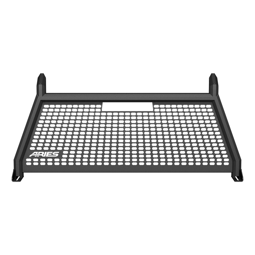 ARIES 1110103 AdvantEDGE Black Aluminum Headache Rack; Select Ford F-250; F-350 Super Duty - Truck Part Superstore