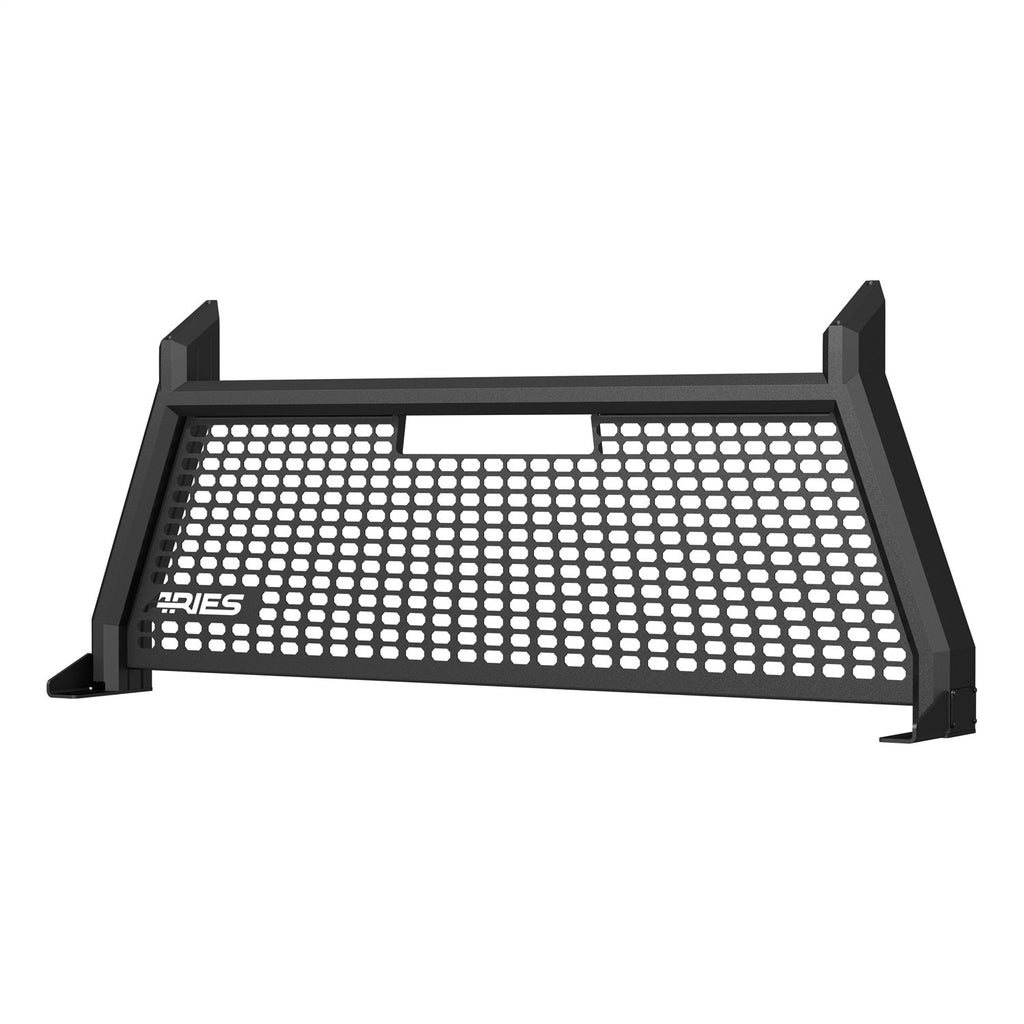 ARIES 1110104 AdvantEDGE Black Aluminum Headache Rack; Select Chevrolet Silverado; GMC Sierra - Truck Part Superstore