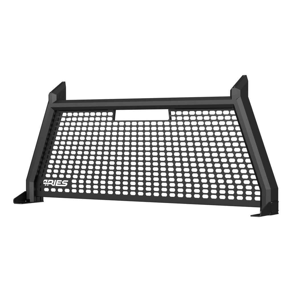 ARIES 1110107 AdvantEDGE Black Aluminum Headache Rack; Select Ford F-250; F-350 Super Duty - Truck Part Superstore