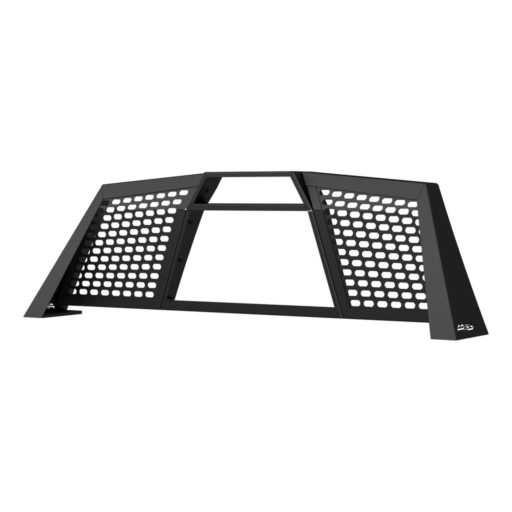 ARIES 1110110 Switchback Black Aluminum Headache Rack, Select Chevrolet Silverado, GMC Sierra for Select Chevrolet Silverado 2500 HD