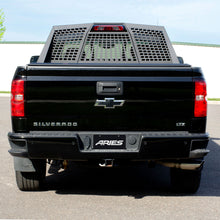 Load image into Gallery viewer, ARIES 1110110 Switchback Black Aluminum Headache Rack, Select Chevrolet Silverado, GMC Sierra for Select Chevrolet Silverado 2500 HD