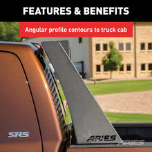 Load image into Gallery viewer, ARIES 1110111 Switchback Black Aluminum Headache Rack; Select Dodge; Ram 1500; 2500; 3500 - Truck Part Superstore