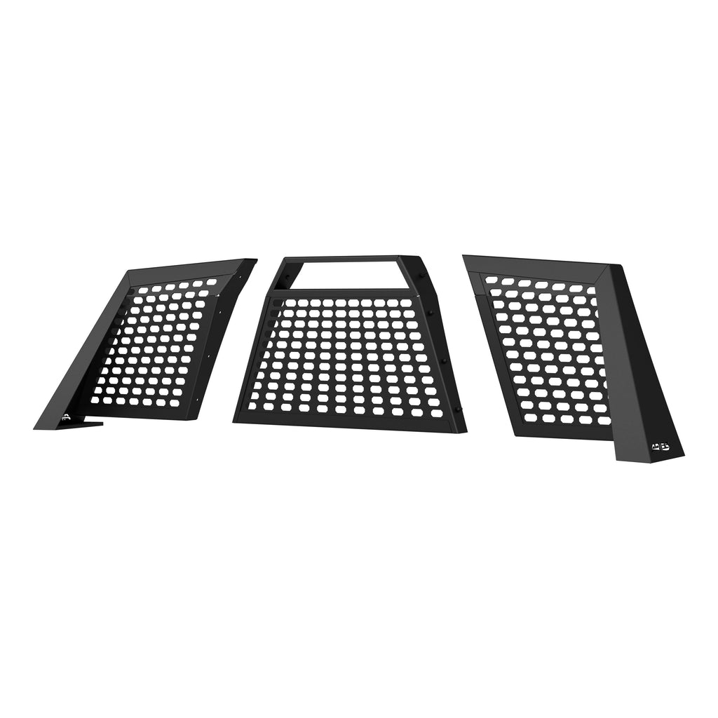 ARIES 1110112 Switchback Black Aluminum Headache Rack, Select Ford F-150 for Select Ford F-150