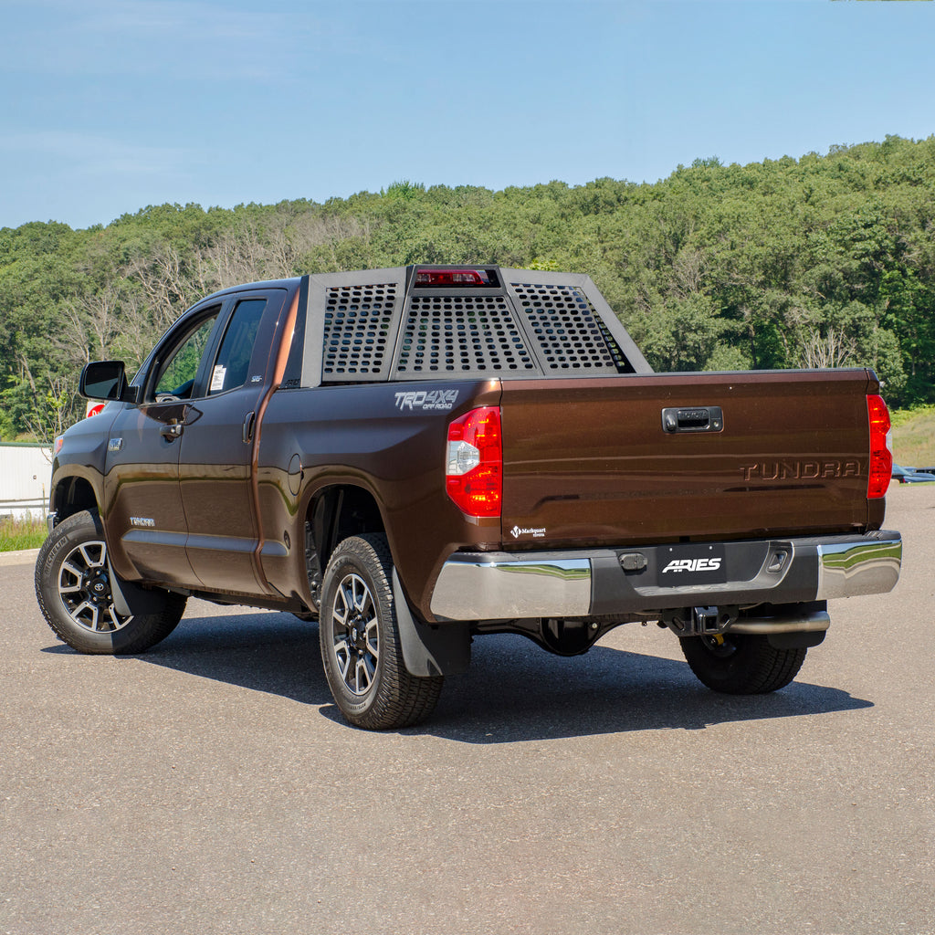 ARIES 1110117 Switchback Black Aluminum Headache Rack, Select Toyota Tundra for Select Toyota Tundra