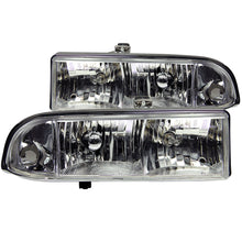 Load image into Gallery viewer, ANZO USA 111014 Crystal Headlight Set for Select Chevrolet Blazer, Chevrolet S10