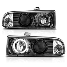 Load image into Gallery viewer, ANZO USA 111015 Projector Headlight Set w/Halo for Select Chevrolet Blazer, Chevrolet S10