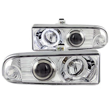 Load image into Gallery viewer, ANZO USA 111016 Projector Headlight Set w/Halo for Select Chevrolet Blazer, Chevrolet S10