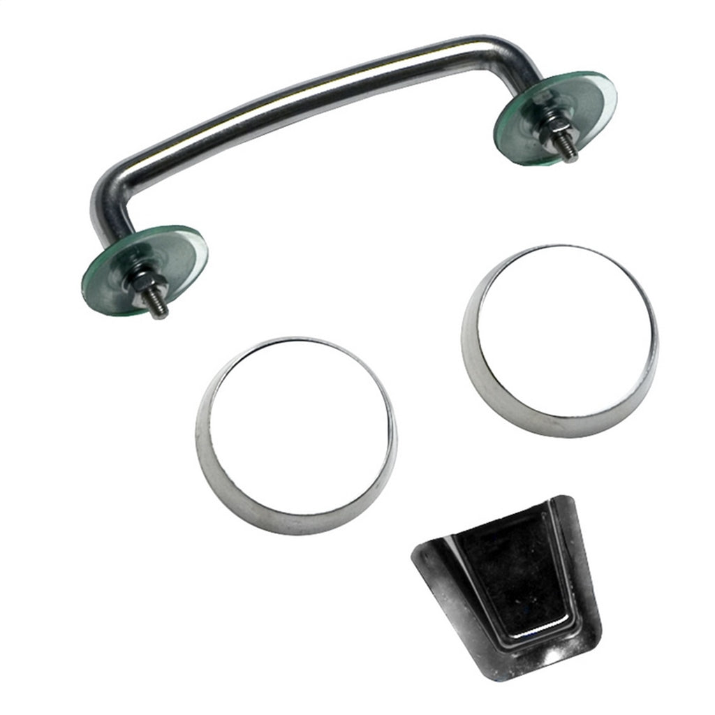 Rugged Ridge 11101.05 Windshield Tie Down Kit for Select Jeep Wrangler